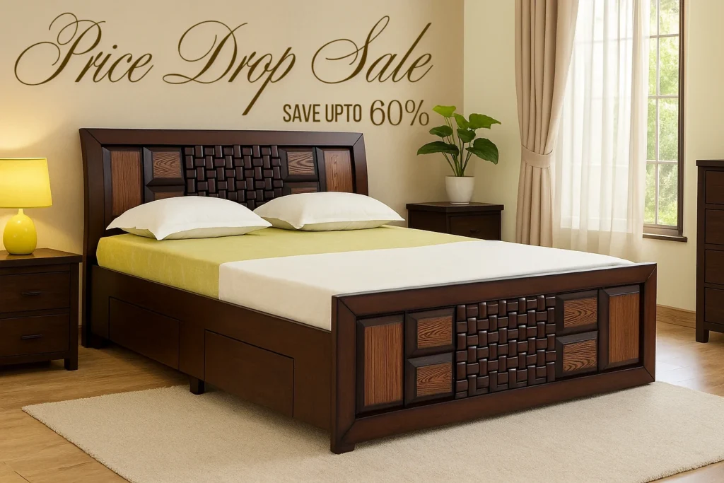 wooden bed furniture